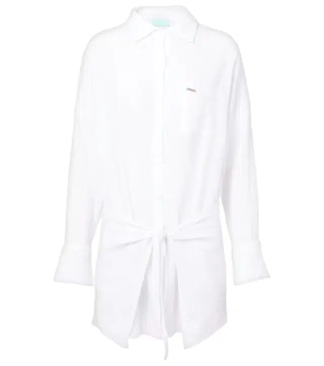 Melissa Odabash Sara cotton shirt dress