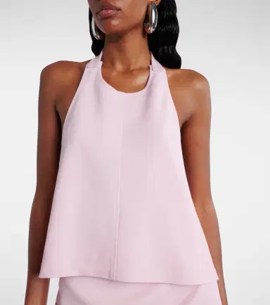 Wardrobe.NYC Wardrobe. NYC Open-back wool top | Thumbnail 2 Wardrobe.NYC Wardrobe. NYC Open-back wool top | Thumbnail 2