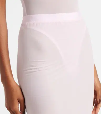 Wardrobe.NYC Wardrobe. NYC Sheer midi skirt | Thumbnail 3