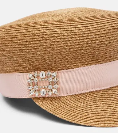 Roger Vivier Broche Vivier newsboy cap | Thumbnail 3 Roger Vivier Broche Vivier newsboy cap | Thumbnail 3