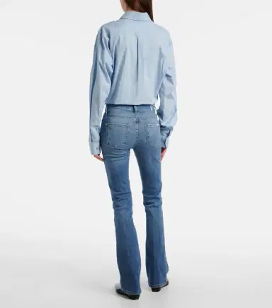 7 For All Mankind Mid-rise bootcut jeans | Thumbnail 7