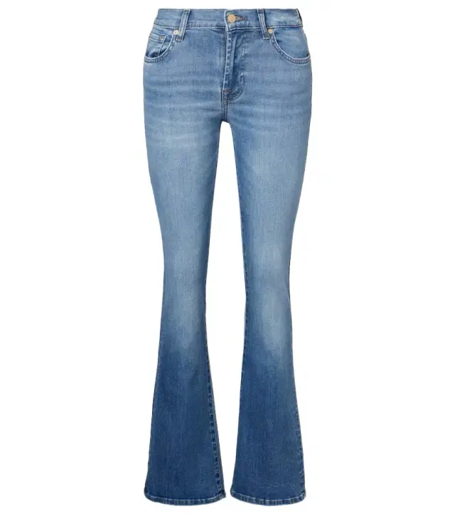 7 For All Mankind Mid-rise bootcut jeans