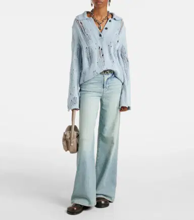 7 For All Mankind Jo low-rise flared jeans | Thumbnail 4