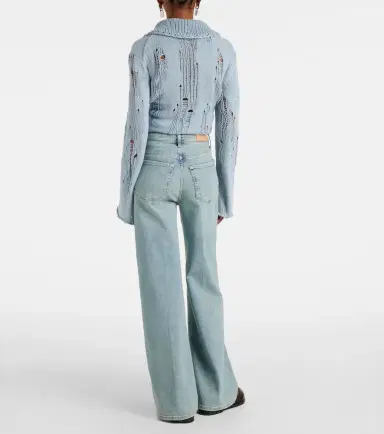 7 For All Mankind Jo low-rise flared jeans | Thumbnail 7