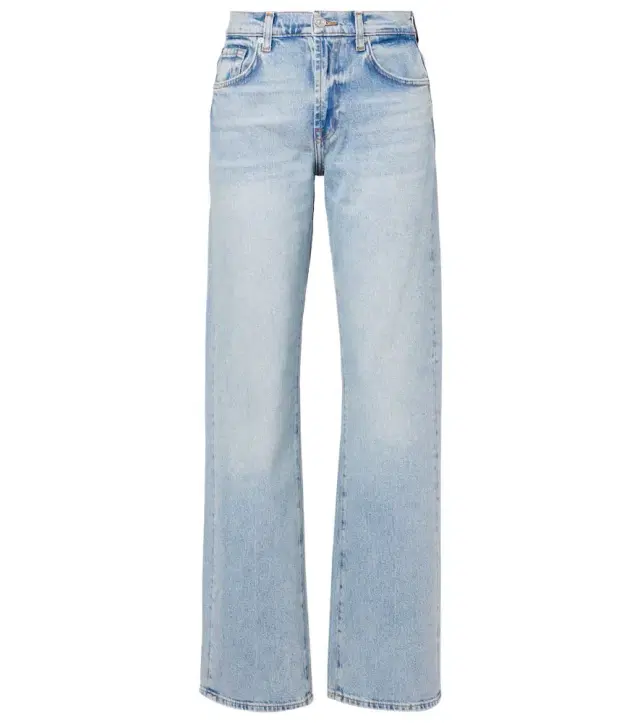 Tess mid-rise straight jeans