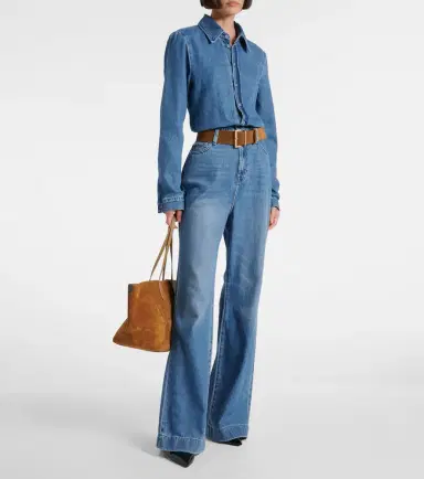 7 For All Mankind Denim jumpsuit | Thumbnail 2