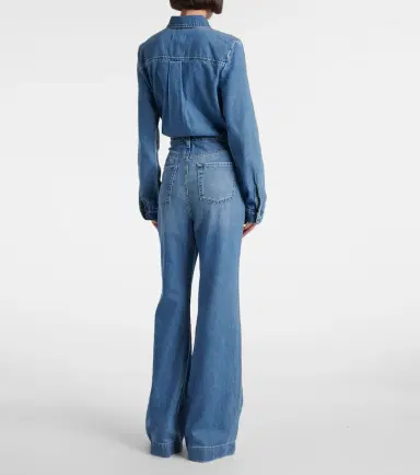 7 For All Mankind Denim jumpsuit | Thumbnail 5