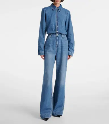 7 For All Mankind Denim jumpsuit | Thumbnail 6