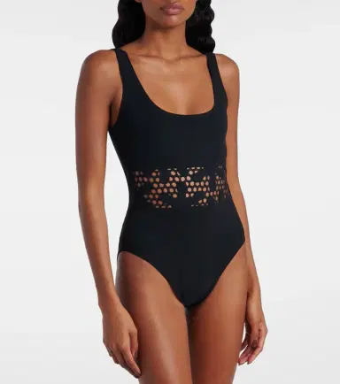 Karla Colletto Floral cutout swimsuit | Thumbnail 2