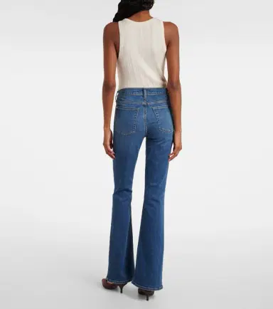 7 For All Mankind Mid-rise flared jeans | Thumbnail 2