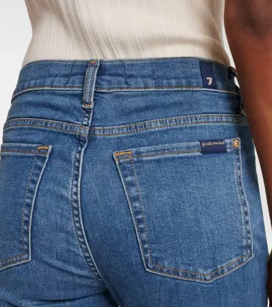 7 For All Mankind Mid-rise flared jeans | Thumbnail 7