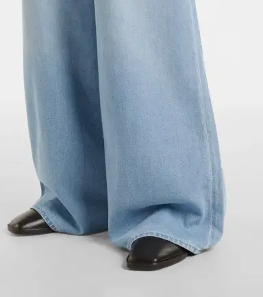 7 For All Mankind Pull On high-rise wide-leg jeans | Thumbnail 3