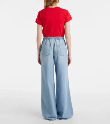 7 For All Mankind Pull On high-rise wide-leg jeans | Thumbnail 6