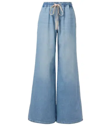 7 For All Mankind Pull On high-rise wide-leg jeans | Thumbnail 1