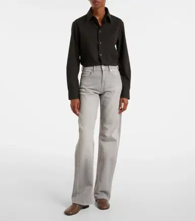 7 For All Mankind Tess mid-rise straight jeans | Thumbnail 6