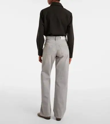 7 For All Mankind Tess mid-rise straight jeans | Thumbnail 7