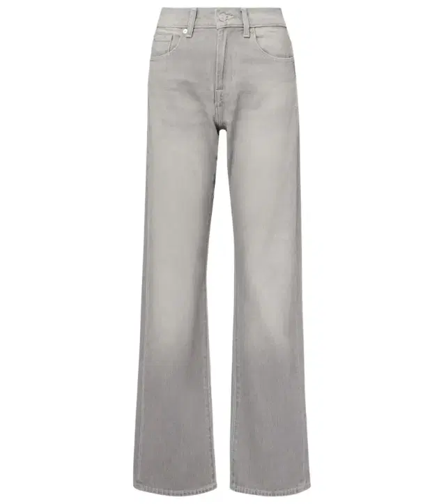 7 For All Mankind Tess mid-rise straight jeans