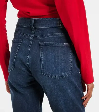 7 For All Mankind Relaxed Skinny cropped skinny jeans | Thumbnail 5 7 For All Mankind Relaxed Skinny cropped skinny jeans | Thumbnail 5
