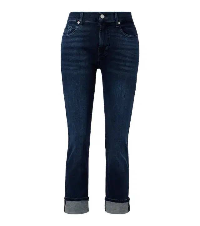 7 For All Mankind Relaxed Skinny cropped skinny jeans
