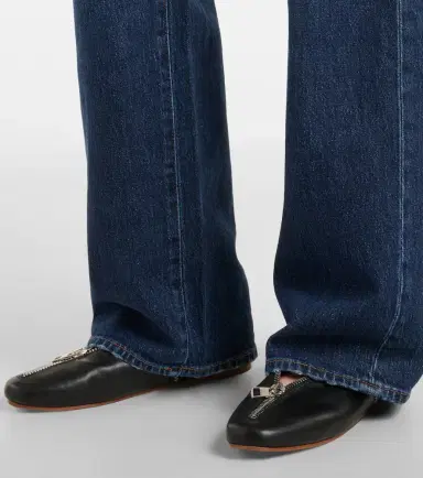 7 For All Mankind Tess high-rise straight jeans | Thumbnail 4