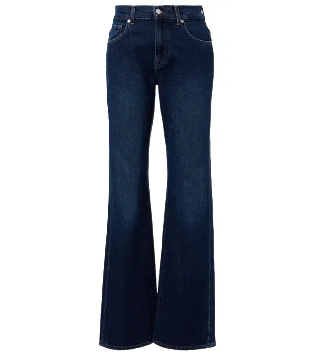 7 For All Mankind Tess high-rise straight jeans