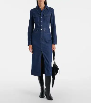 7 For All Mankind Denim shirt dress | Thumbnail 4