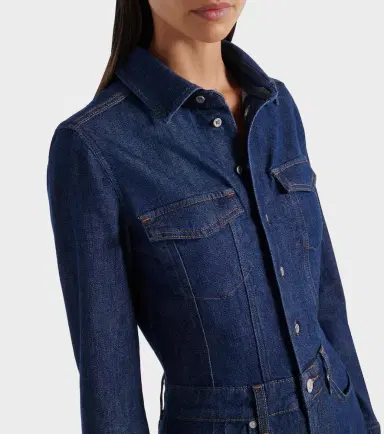 7 For All Mankind Denim shirt dress | Thumbnail 6