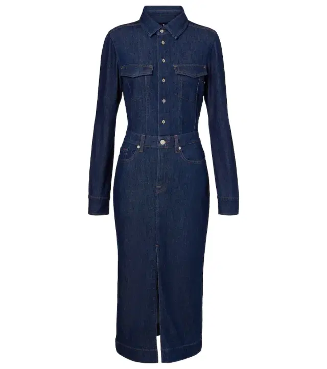 7 For All Mankind Denim shirt dress