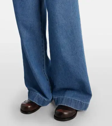 7 For All Mankind Pleated wide-leg jeans | Thumbnail 2