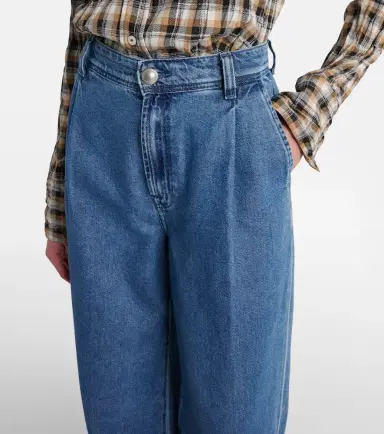 7 For All Mankind Pleated wide-leg jeans | Thumbnail 5