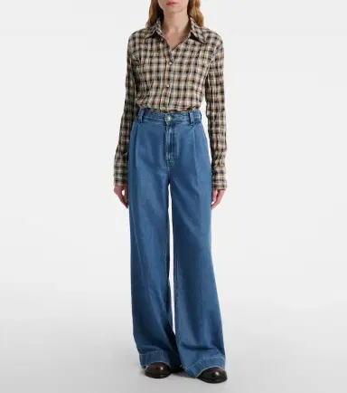 7 For All Mankind Pleated wide-leg jeans | Thumbnail 6
