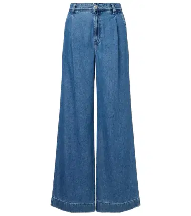 7 For All Mankind Pleated wide-leg jeans | Thumbnail 1