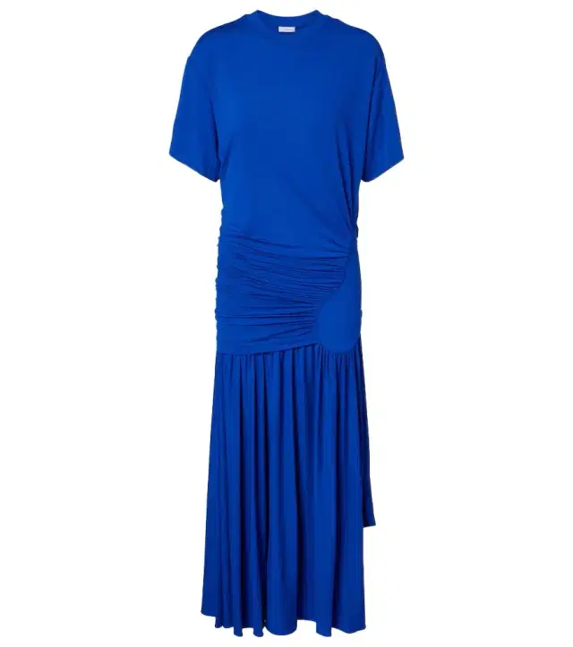 Ferragamo Draped jersey T-shirt dress