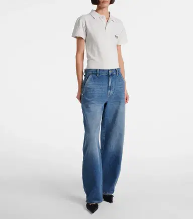 7 For All Mankind Bonnie high-rise wide-leg jeans | Thumbnail 4 7 For All Mankind Bonnie high-rise wide-leg jeans | Thumbnail 4
