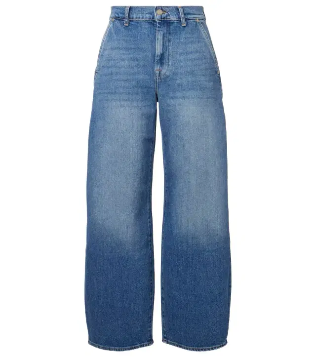 Bonnie high-rise wide-leg jeans