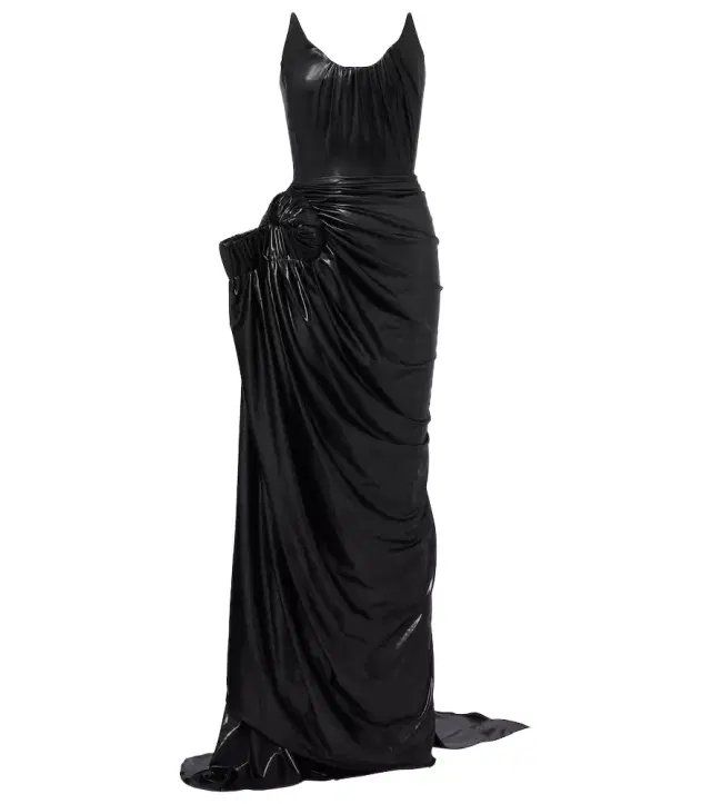 Maticevski Lexicon draped gathered gown
