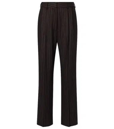 Blaze Milano Blazé Milano Fox wool and cashmere straight pants | Thumbnail 1