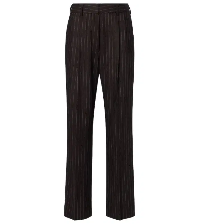 Blaze Milano Blazé Milano Fox wool and cashmere straight pants