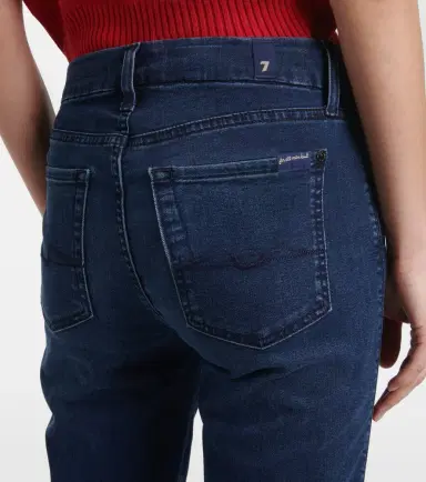 7 For All Mankind Kimmie mid-rise straight jeans | Thumbnail 7