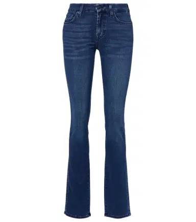 7 For All Mankind Kimmie mid-rise straight jeans | Thumbnail 1