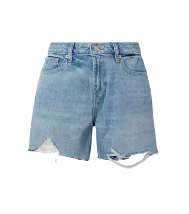 7 For All Mankind Monroe distressed denim shorts | Thumbnail 1 7 For All Mankind Monroe distressed denim shorts | Thumbnail 1