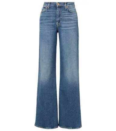 7 For All Mankind Lotta high-rise wide-leg jeans | Thumbnail 1