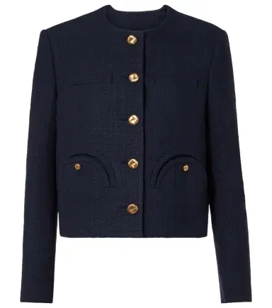 Blazé Milano Blazé Milano Shamo cotton-blend tweed jacket | Thumbnail 1