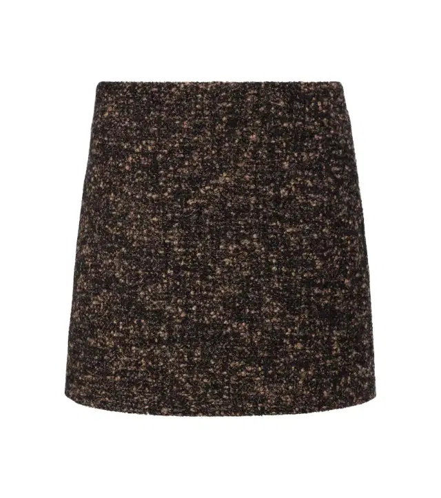 Blaze Milano Blazé Milano Coci wool-blend tweed miniskirt