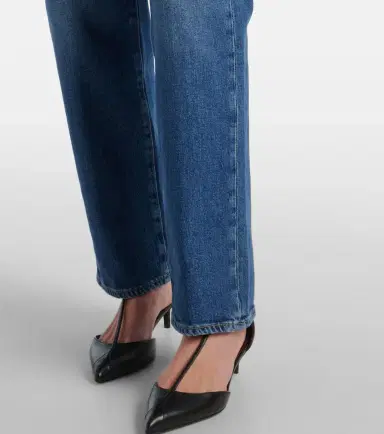 7 For All Mankind Calie mid-rise straight jeans | Thumbnail 7 7 For All Mankind Calie mid-rise straight jeans | Thumbnail 7