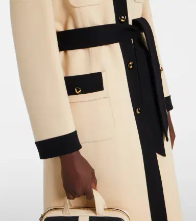 Valentino Belted wool and cashmere coat | Thumbnail 6