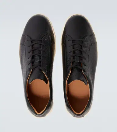 George Cleverley Jack leather sneakers | Thumbnail 2