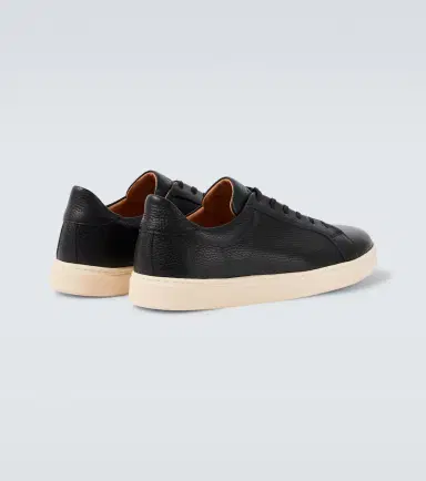 George Cleverley Jack leather sneakers | Thumbnail 4