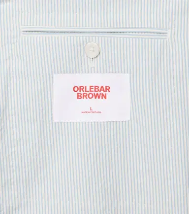 Orlebar Brown Garret cotton-blend seersucker blazer | Thumbnail 2 Orlebar Brown Garret cotton-blend seersucker blazer | Thumbnail 2