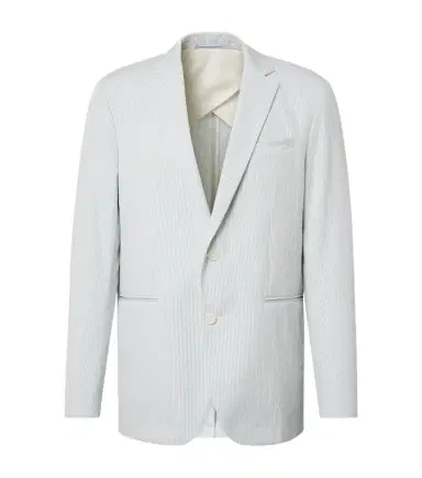 Orlebar Brown Garret cotton-blend seersucker blazer | Thumbnail 1 Orlebar Brown Garret cotton-blend seersucker blazer | Thumbnail 1